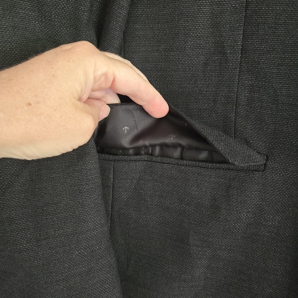 Tommy Hilfiger Classic Dark Grey R42 Men's Blazer Rn 47338 - Picture 6 of 14